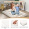 Costway Full/King/Queen/Twin Futon Mattress Japanese Floor Sleeping Pad Washable Cover Carry Bag Beige